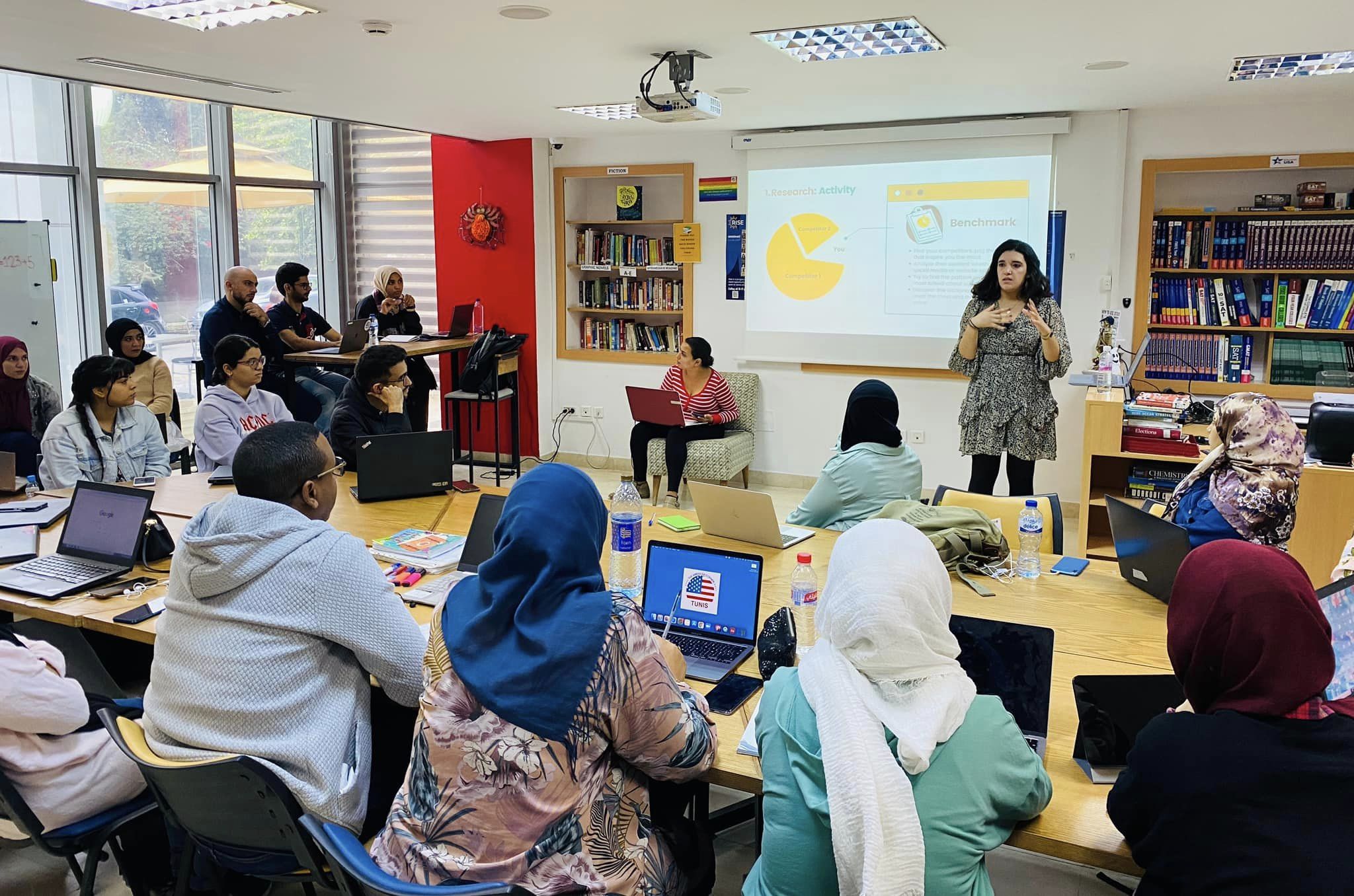 American Corners Amideast Tunisia